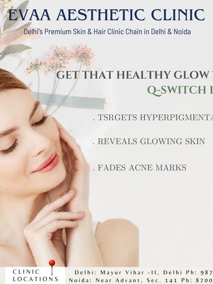 Achieve a healthy glow with our Q-Switch Laser, a specialized treatment that targets hyperpigmentation, fades acne marks, and reveals radiant skin.