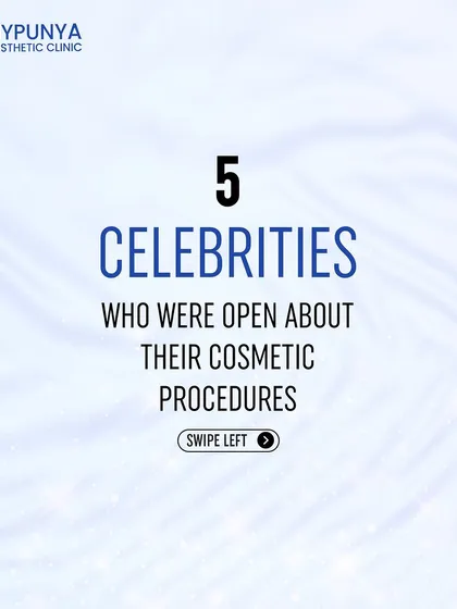 This series highlights five celebrities who were open about their cosmetic procedures, helping to destigmatize the conversation around plastic surgery and personal choice.