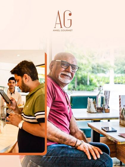 A candid moment at my new Manyata location. It's wonderful to see guests enjoying the space and the elevated dining experience I've worked to create.