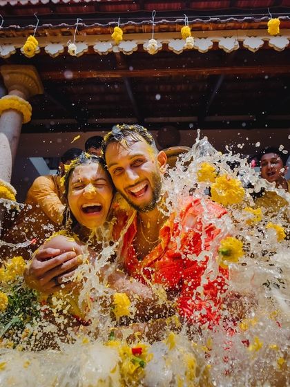 The Tales of Tradition - Milestone & Social Event Planning Vibrant Haldi & Mehendi Functions photo 38