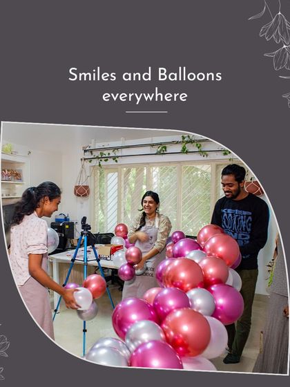 Smiles and balloons are everywhere in this workshop. Learning should be joyful, and my studio is a place where creativity is paired with laughter and fun.