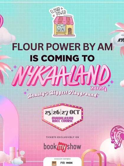 So excited to announce that we were at Nykaaland, beauty's biggest playground.
