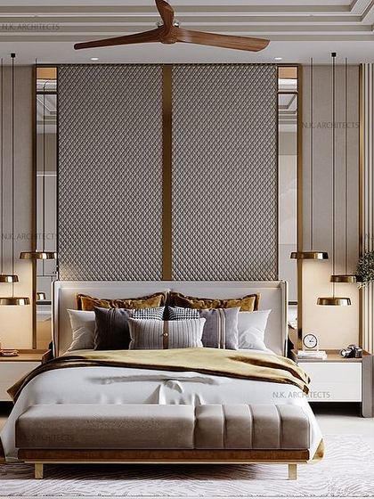 N.K. Architects - Interior Design Serene & Luxurious Bedrooms photo 27