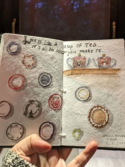 Anupama - Custom Artwork & Murals Travel Sketchbook: Painting the World, One Page at a Time photo 15