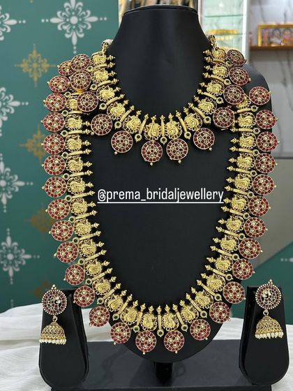 Prema - Bridal Jewellery Rental My Complete Collection: Temple & Antique Sets photo 12