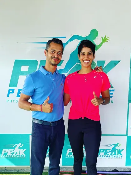 Standing with Indian squash icon, Joshna Chinappa. Working with athletes of her caliber is a privilege, and we are committed to providing the support she needs to continue competing at the highest level.