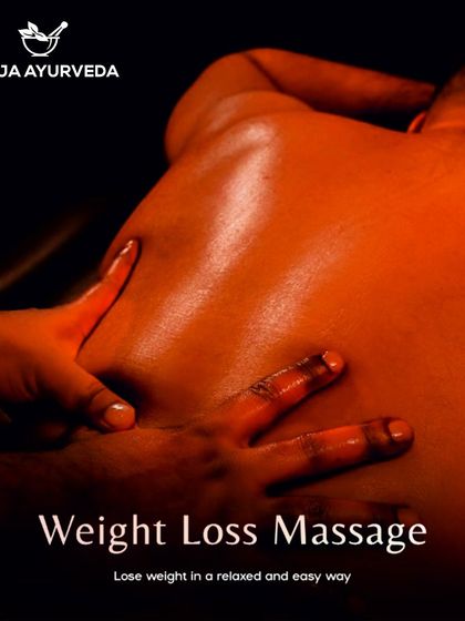 Our weight loss massage is a relaxing and effective way to support your goals. This image captures the deep tissue work involved in our full body massages that help break down fat deposits.