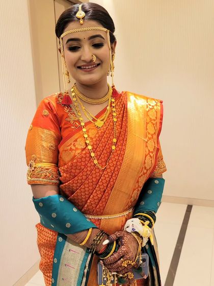 Maharashtrian Royalty: Navari & Peshwai Drapes photo 17