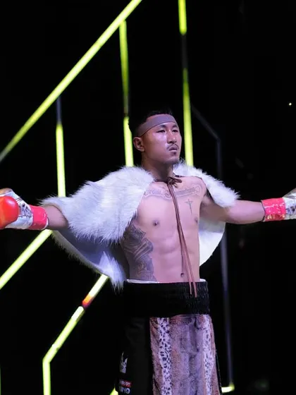 Every fighter deserves to walk into the ring like a warrior. We build the stage, the lights, and the atmosphere to make that happen. This is a ring entrance from our Super Fighter Series.