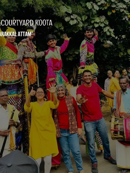 A recap of our August events, featuring the vibrant 'Marakkal Attam' folk performance.