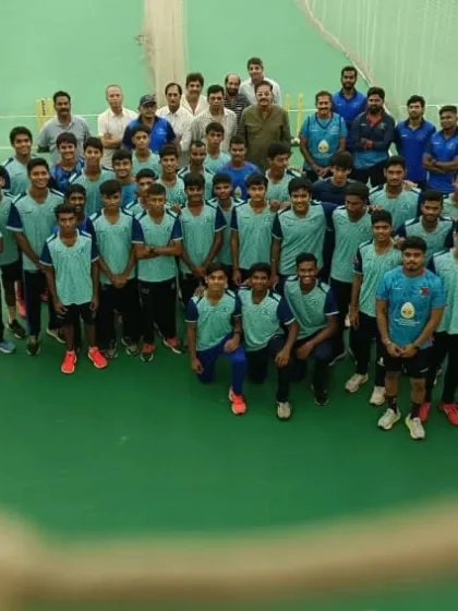 An overhead view of my session with the Mumbai age-group squads, emphasizing the importance of teamwork and strategy.