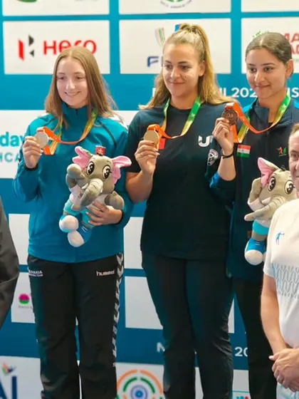 The winners of the Final Skeet Women event. We celebrate the individual achievements of these incredible female athletes who have mastered their craft.