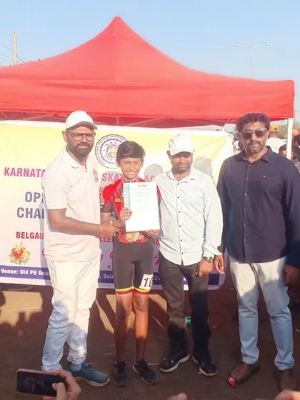 A great start to the year with Siddharth winning a gold and a silver medal at the open state competition in Belgaum.