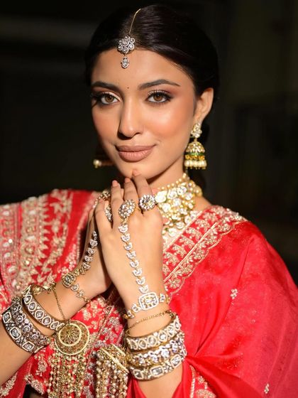 Timeless Red Lehenga Brides photo 64