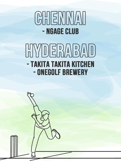 Chennai and Hyderabad, we brought the big game to you too. Our Fan Arena screenings ensure you don't miss a moment of the action.