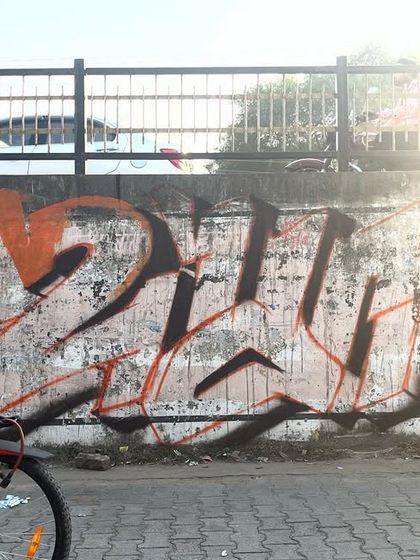 Yogi Graffiti - Custom Murals & Wall Art Signature Devanagari & Indian Themes photo 20