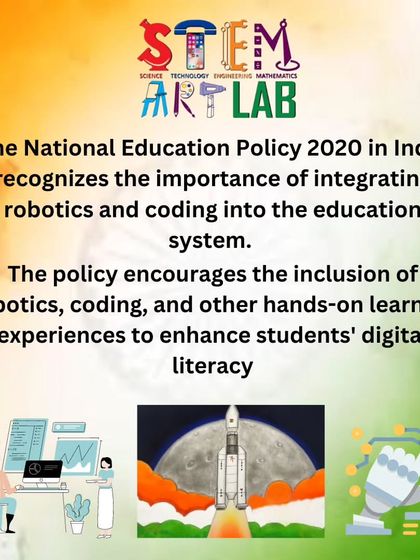 India's National Education Policy 2020 recognizes the importance of integrating robotics and coding into the school system. Our hands-on programs are perfectly aligned with this future-focused vision for education.