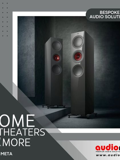 The KEF R7 Meta is a formidable floorstanding speaker. As part of KEF's Reference series, it's engineered for breathtakingly realistic sound, making it a top choice for serious two-channel music systems and high-end home theaters.