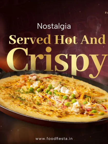 Serving nostalgia hot and crispy with this delicious Moong Dal Cheela. It's filled with paneer and fresh peas, offering a wholesome and flavourful bite that reminds you of home.