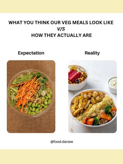 Your expectation of a veg meal might be a boring salad, but the reality with us is a vibrant, satisfying feast. We make sure our vegetarian meals are anything but ordinary.