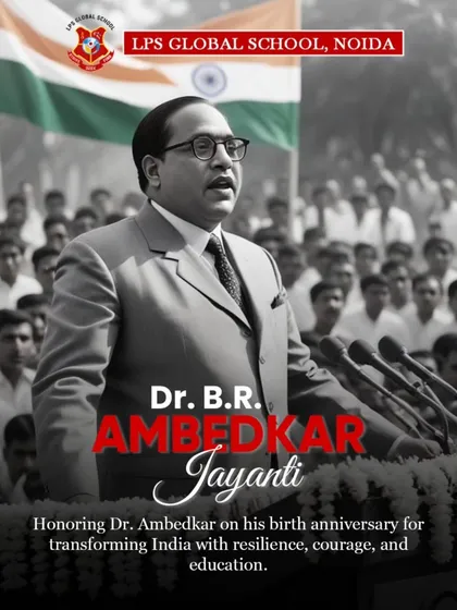 On Ambedkar Jayanti, we pay tribute to Dr. B.R. Ambedkar, the architect of our constitution and a pioneer of social justice and educational empowerment.