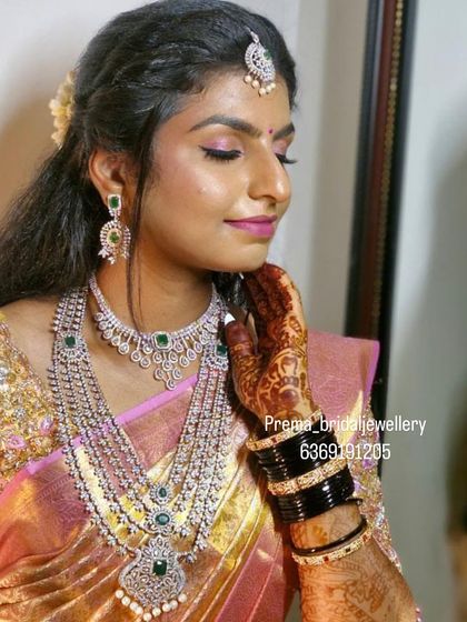 Prema - Bridal Jewellery Rental Happy Brides: Sparkling AD & Stone Sets photo 24