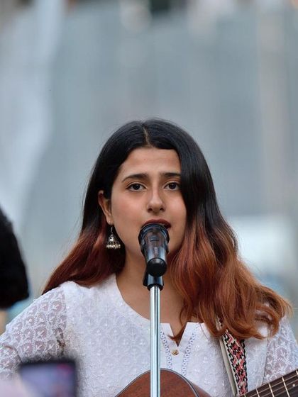 Music is also a platform for what I believe in. This was from a Satyagraha campaign for animal liberation, a cause very close to my heart.