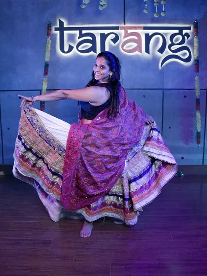 Getting ready for Navratri. This is the season of vibrant colors, energetic music, and of course, lots of Garba and Dandiya, which I specialize in teaching.
