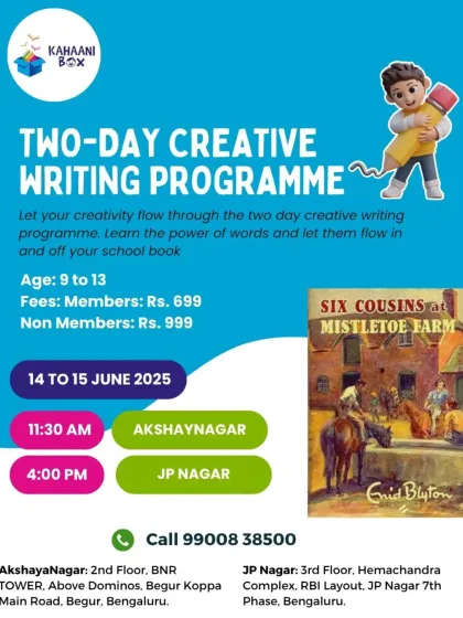 Kahaani Box Kids Library - Kids' Literary Events & Workshops Beyond the Book: Creative & Skill-Building Workshops photo 9