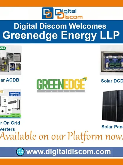 Welcome Greenedge Energy LLP, a provider of Solar ACDB, DCDB, on-grid inverters, and high-quality solar panels.