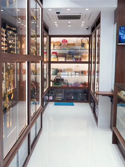A sneak peek into the bright and welcoming space of our new store. We have designed it to make your shopping experience comfortable and enjoyable, with all our collections beautifully displayed.