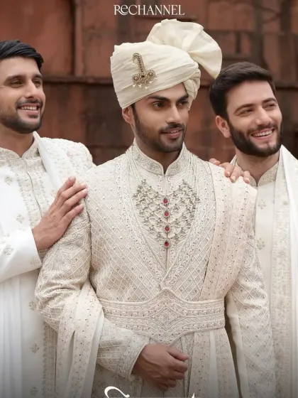 In this commercial shoot for a menswear brand, my focus was on clean and natural male grooming. I enhanced the models' features by evening out skin tone and subtly defining their brows and hair, ensuring they looked polished and confident without appearing made up.