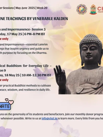 Choe Khor Sum Ling - Spiritual Community Events Core Dharma Teachings & Weekend Courses photo 12