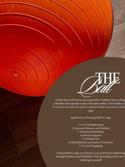 The Ball: The stability ball is a core-strengthening powerhouse. It enhances balance, improves posture, and adds a fun, engaging element to our workouts.