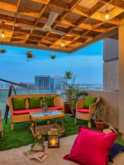 Designing with a Touch of Sweetness - Balcony Makeovers Cozy Seating Nooks photo 20