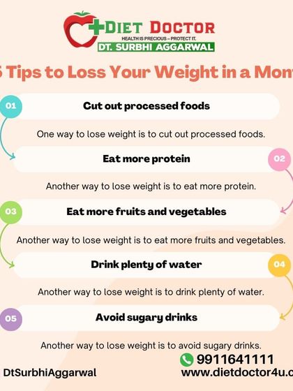 A repeat of the five essential tips for starting your weight loss journey. Cutting out processed foods and eating more protein are two of the most impactful changes you can make.