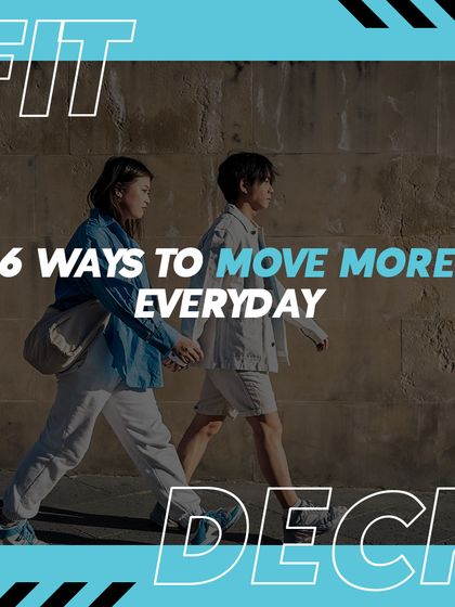 Can't make it to the gym? Here are 6 simple ways to move more every day, from taking the stairs to having a dance party. Every little bit counts.