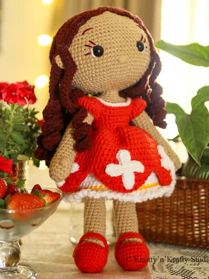 Lily, the sweetest doll, is a quiet friend waiting to be loved. Her neutral expression makes her the perfect secret keeper for a child's thoughts and dreams.