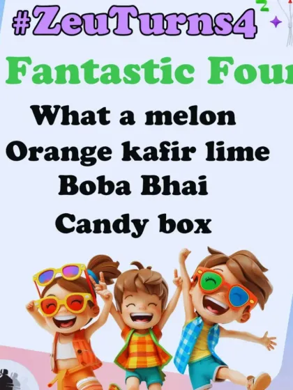 And for the little ones, a special mocktail menu with creative drinks like "What a melon" and "Boba Bhai". We make sure the kids feel just as special as the adults.