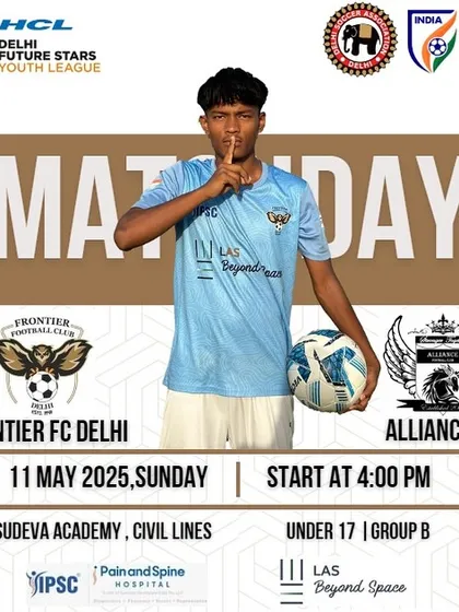 Match day for our U-17 team against Alliance FC. Every game counts.