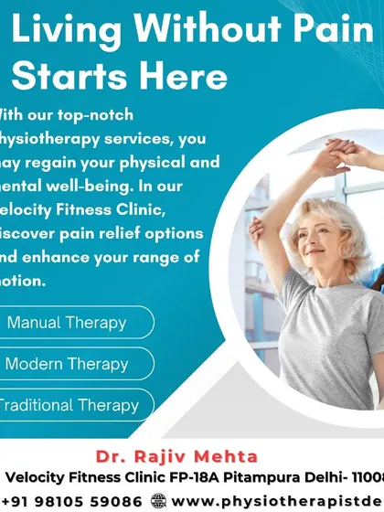 Living without pain starts with the right support. I offer a range of therapies, from manual to modern techniques, to help you regain physical well-being and enhance your range of motion, as shown here with a senior patient.