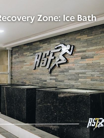 The Recovery Zone, featuring our state-of-the-art ice baths. We prioritize recovery as a critical component of peak performance and long-term health.