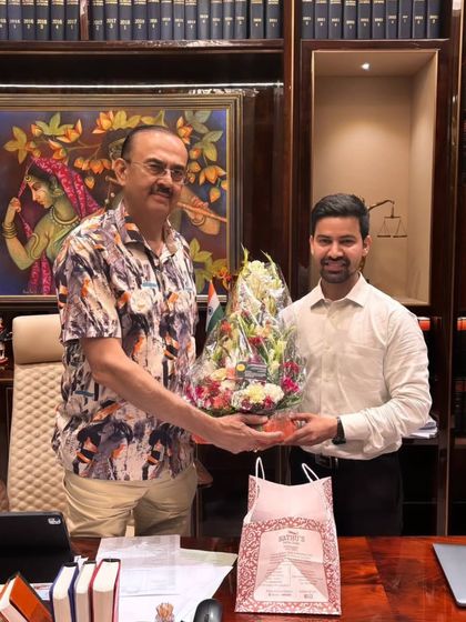 Congratulating Mr. Vikas Singh on his fourth tenure as President of the Supreme Court Bar Association. His exemplary leadership and profound knowledge are an inspiration.