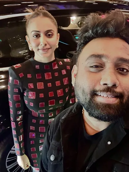 Finally met my favorite actress, the talented Rakul Preet Singh. Such a great meet-up.