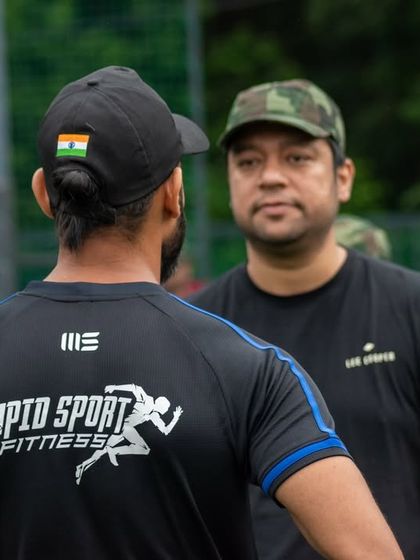A moment of reflection during our Kargil Vijay Diwas event. We train not just for physical strength, but also to honor the spirit of those who serve.