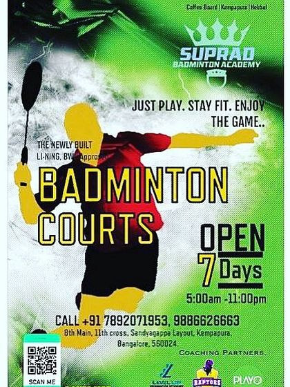 Suprad Badminton Academy - Corporate Event Hosting Our Services & Offerings photo 5