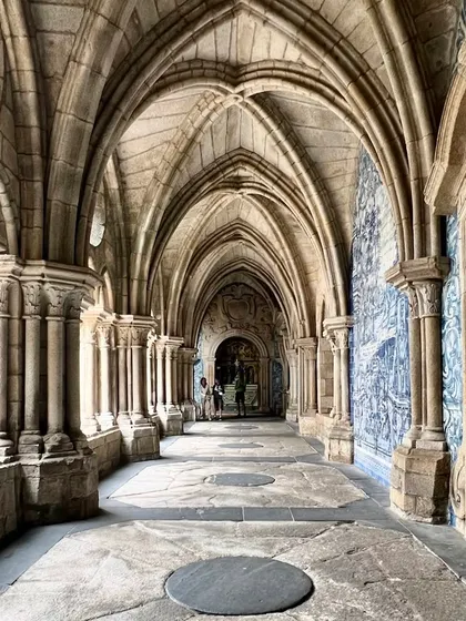 An arched stone corridor in Portugal. Seeing untouched architecture that carries centuries of history reminds me that design is about preserving the essence of a place and time. The repetition of arches and the texture of the stone tell a powerful story.