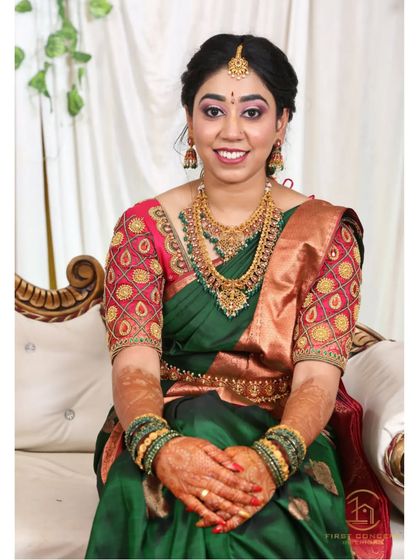 Soujanya Gowda - Special Occasion Makeup & Hairstyling Engagement & Reception Glam photo 12