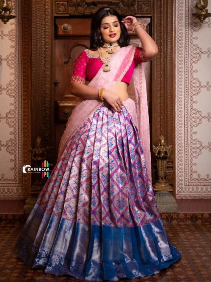 Anthariya Rentals - Indian Ethnic Wear Rental Langa Voni & Traditional Half Sarees photo 49