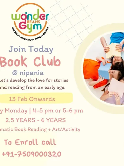 Do you want to develop a book reading habit in your child? Our dramatic reading book club is designed to make stories fun and entertaining.